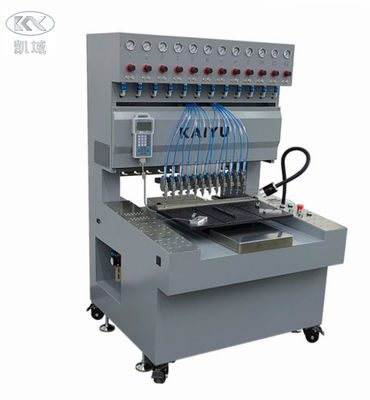 Goede prijs. 12 kleuren zachte pvc sleutelhanger machine voor patch maken hoge precisie online