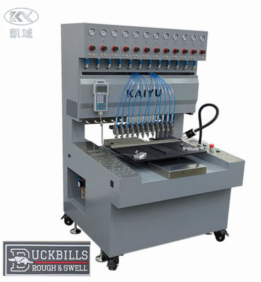 Goede prijs. PVC siliconen sleutelhanger maken machine rubber patch dispensing OEM online