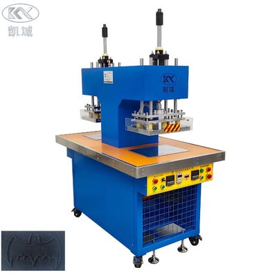 Goede prijs. KY-0202 Metalen blauwe kleur Silicone embossing machine voor kleding label pritting online