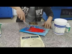 980 kg semi-automatische siliconen weefsel embossing machine aanpasbaar